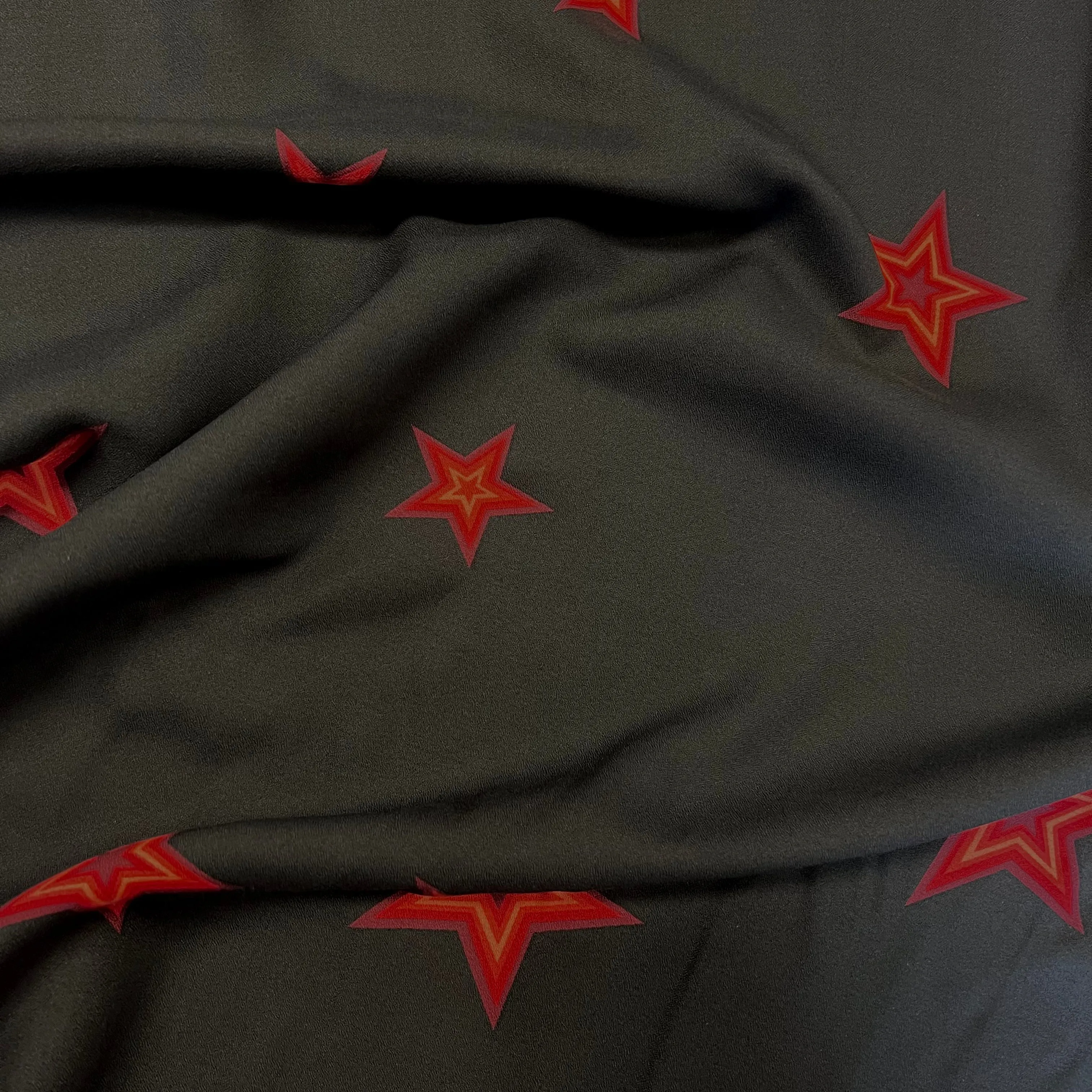 Star Viscose - Black