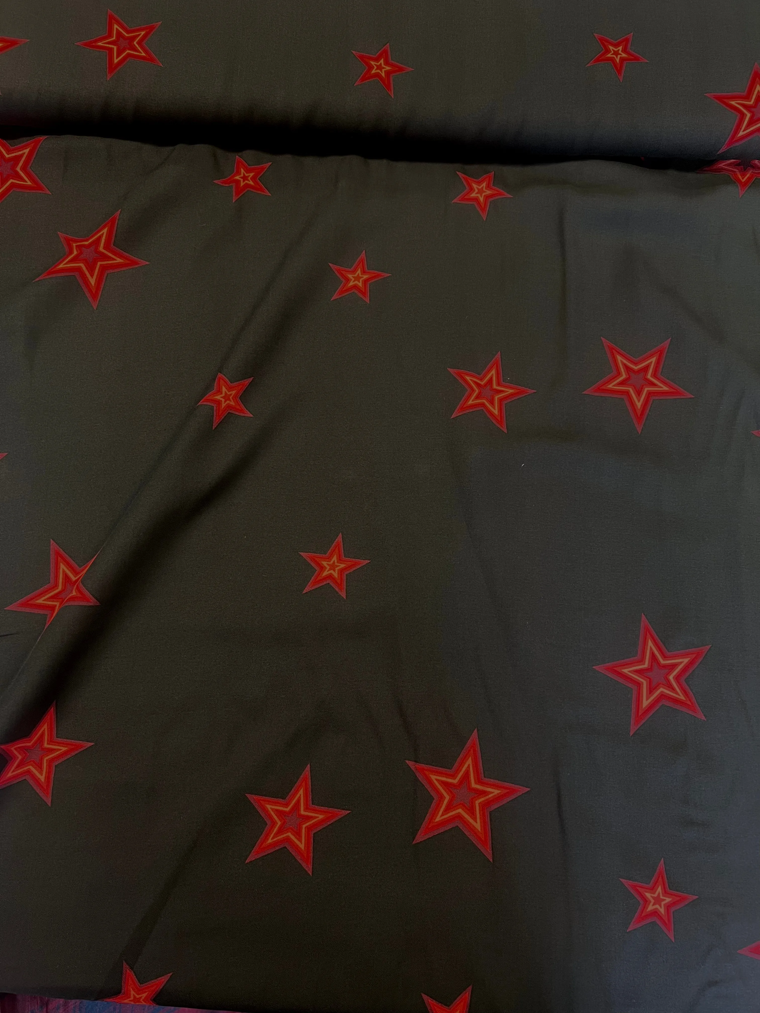 Star Viscose - Black