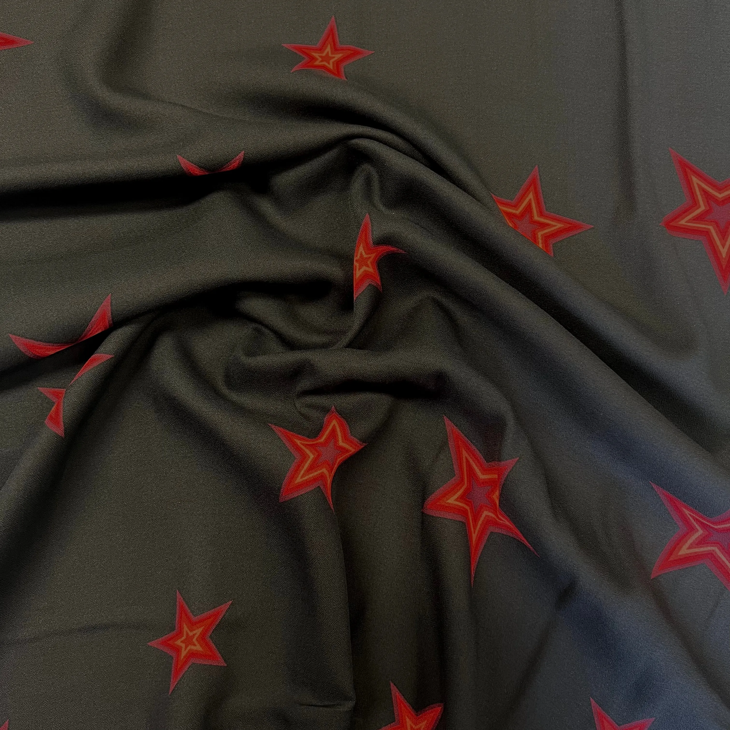Star Viscose - Black