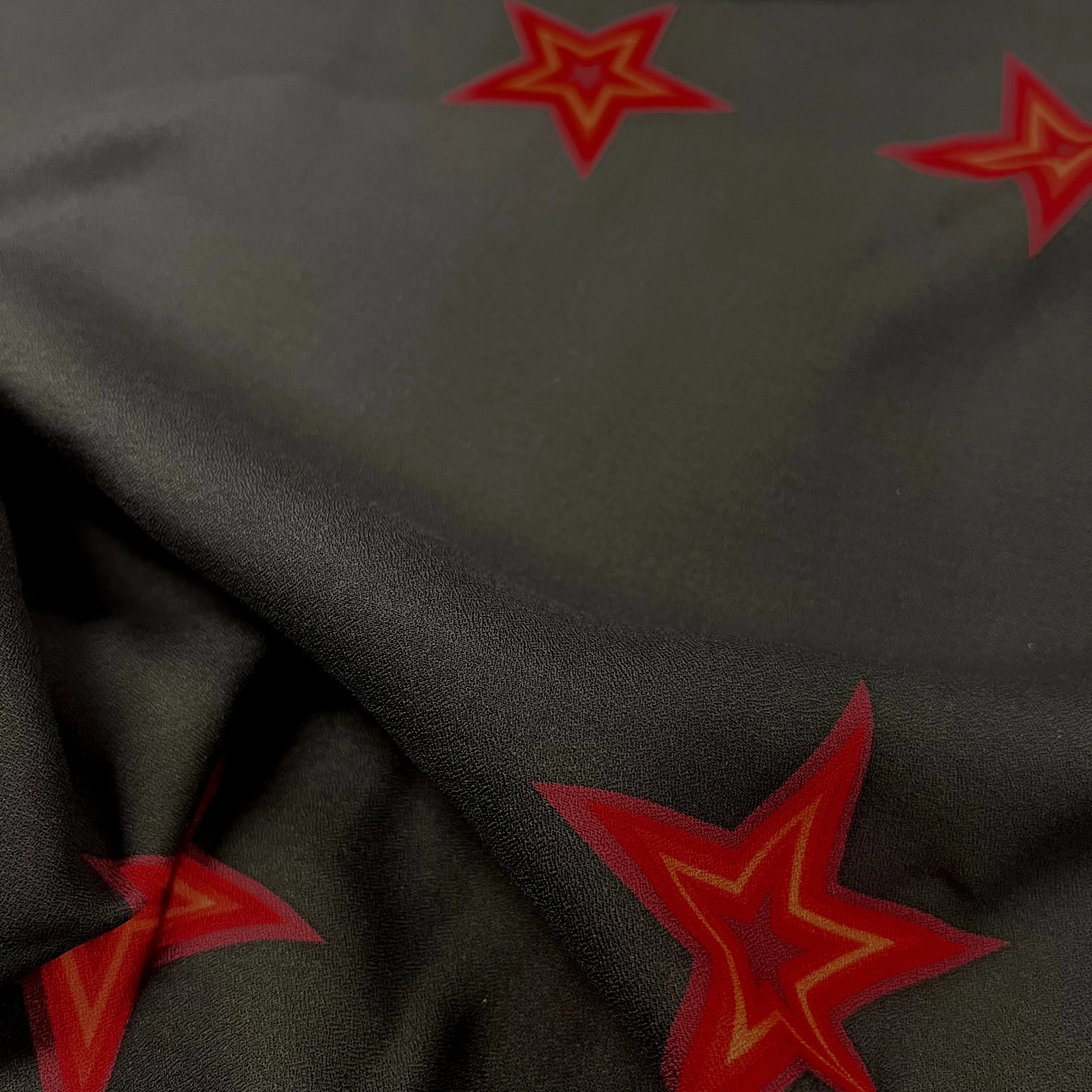 Star Viscose - Black
