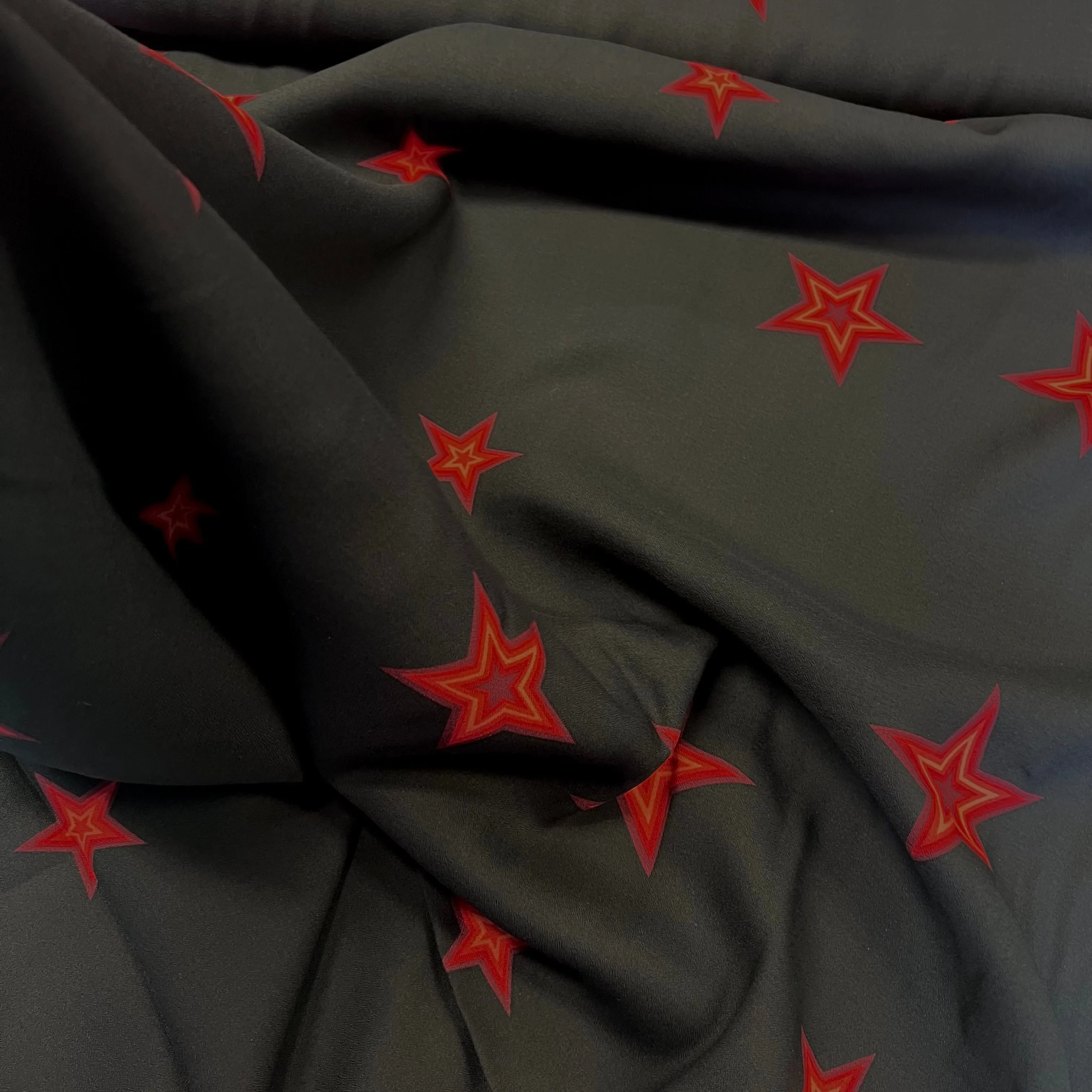 Star Viscose - Black