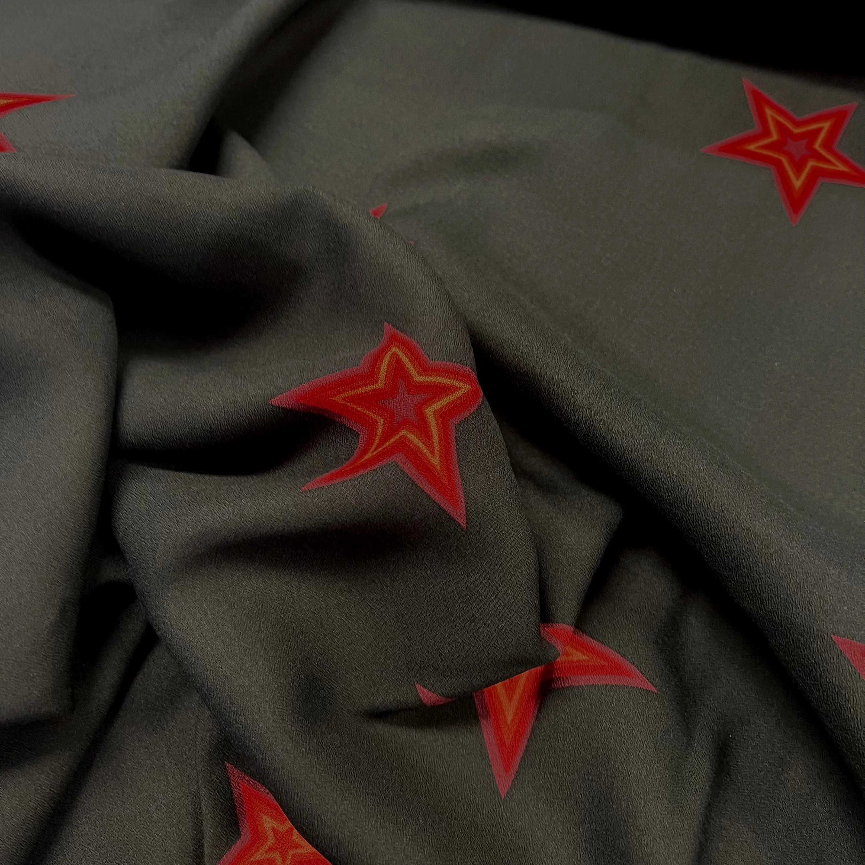 Star Viscose - Black