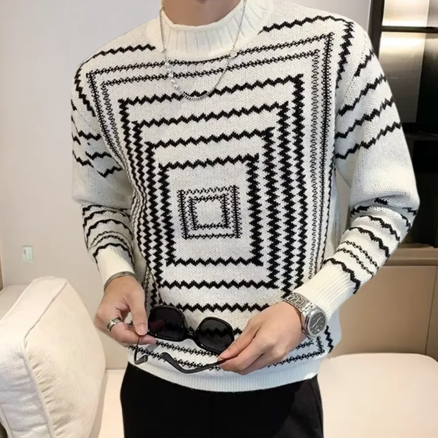 Stylish men's Bane knitted sweater
