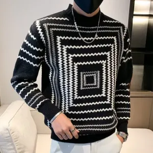 Stylish men's Bane knitted sweater