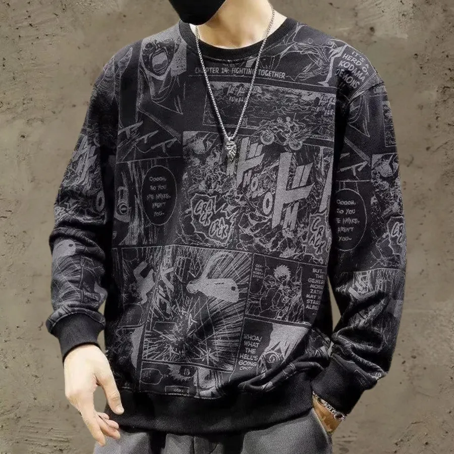 Stylish modern men's sweater