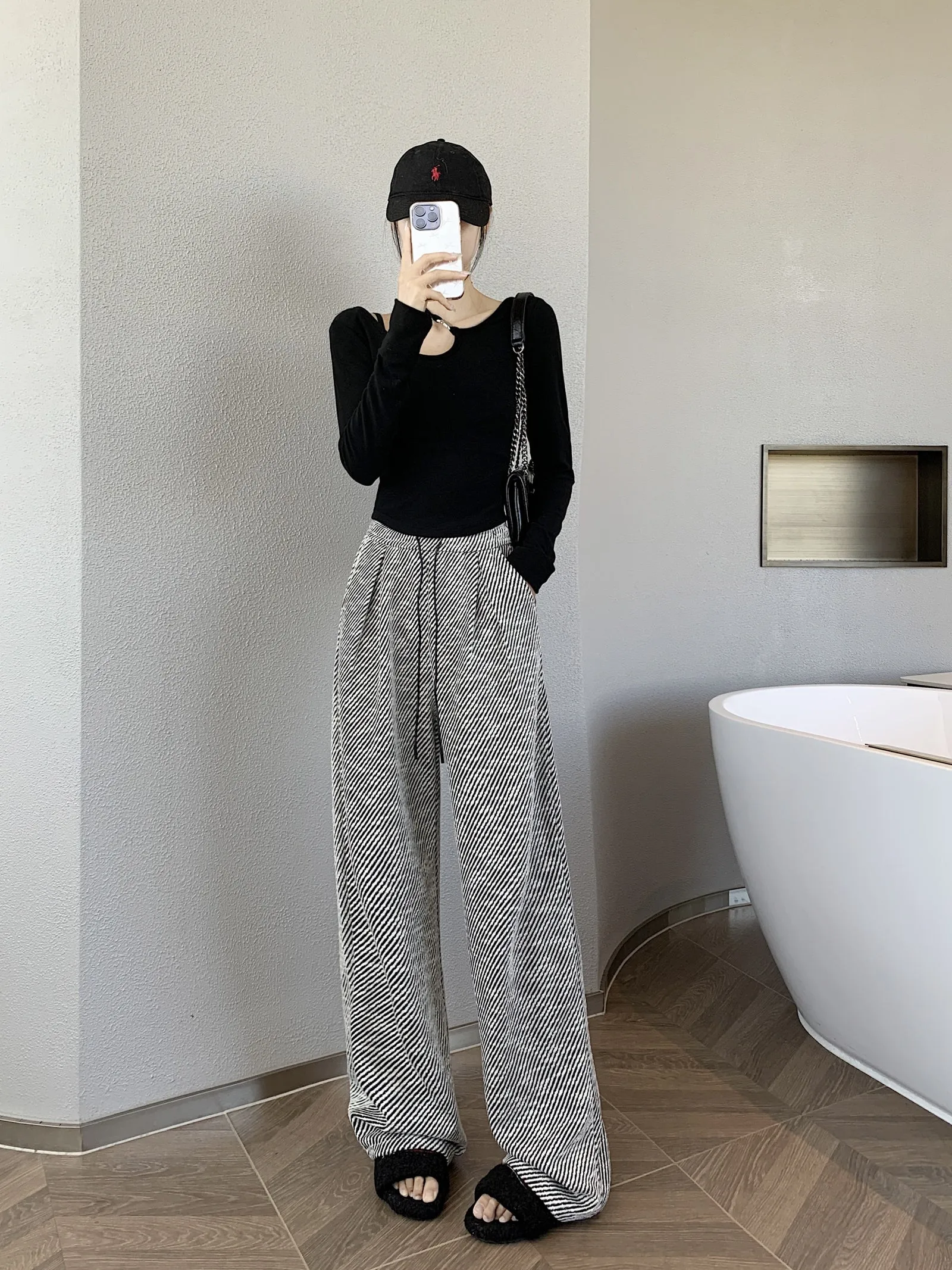 Stylish Straight Leg Sweatpants in Slouchy Relaxed Fit for Women
