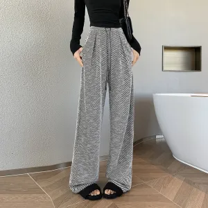Stylish Straight Leg Sweatpants in Slouchy Relaxed Fit for Women