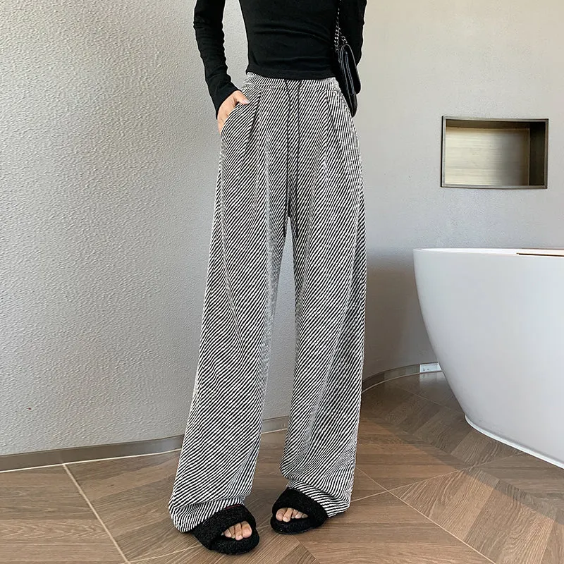 Stylish Straight Leg Sweatpants in Slouchy Relaxed Fit for Women