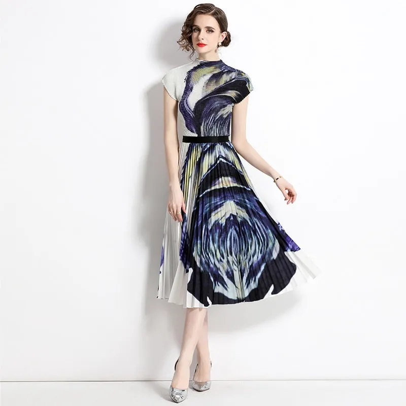 Summer Sets With Skirts Mid Length Suit for Women Slim Fit Two Piece Y2k Elegant Skirt Set Short Sleeve Vacation Outfits
