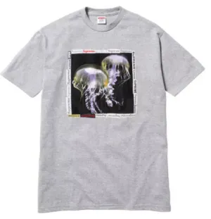 Supreme Jellyfish Tee- Heather Grey