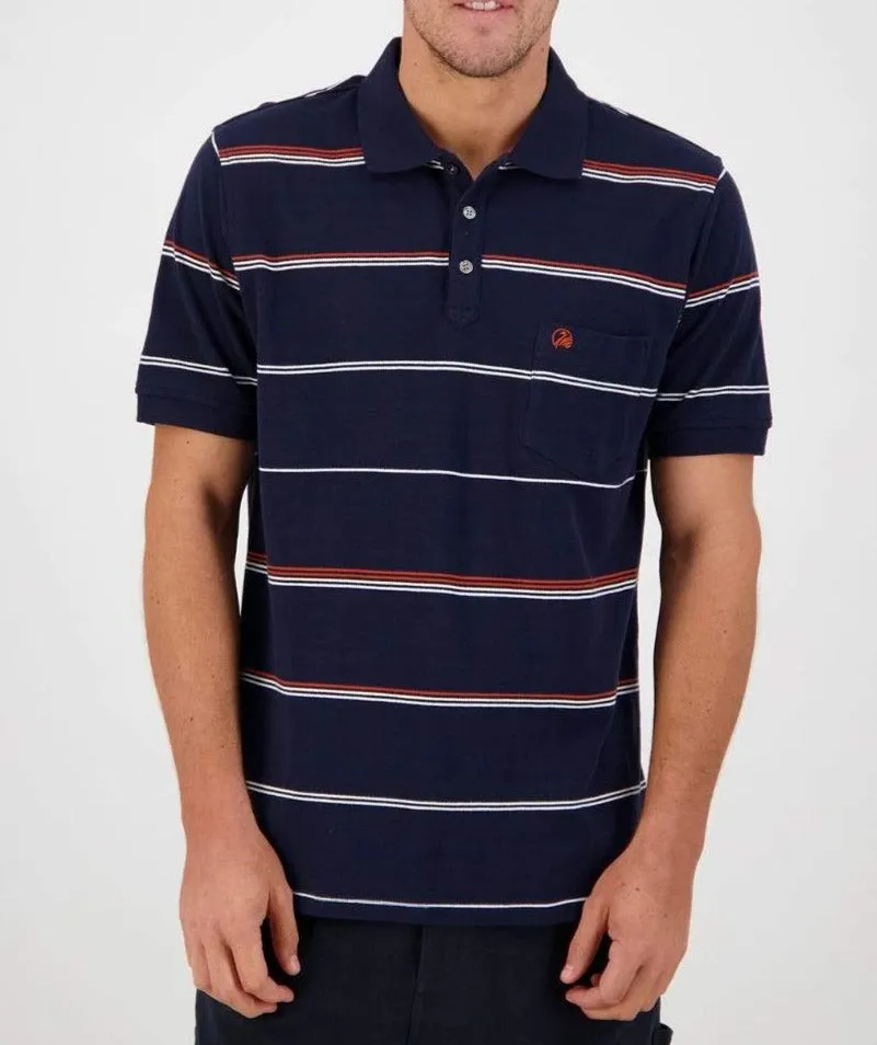 Swanndri Concord Stripe Polo