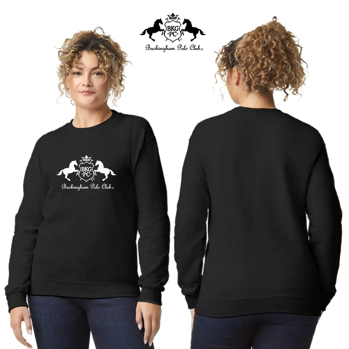 Sweater Suéter Mujer Buckingham Polo Club Logo