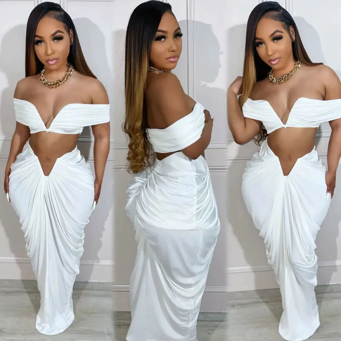 Tabitha Elegant Skirt Set