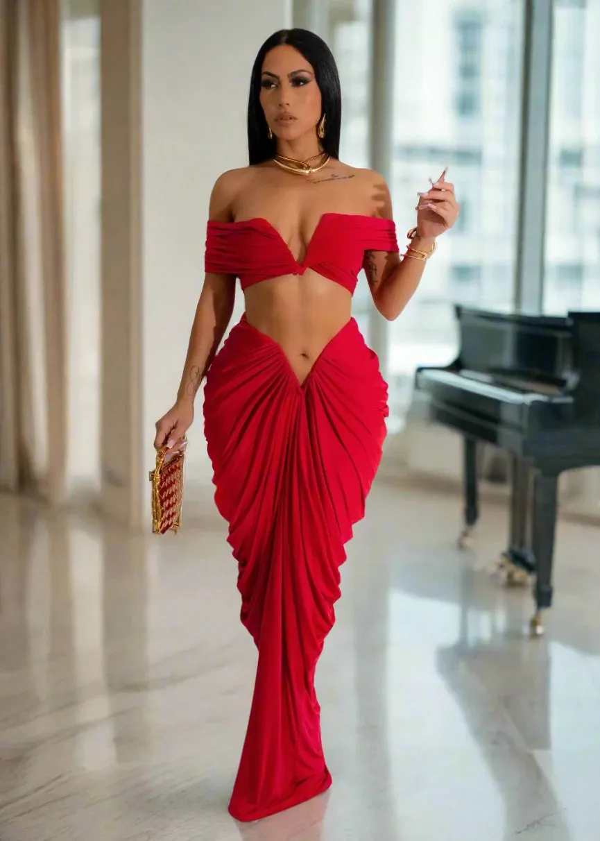 Tabitha Elegant Skirt Set