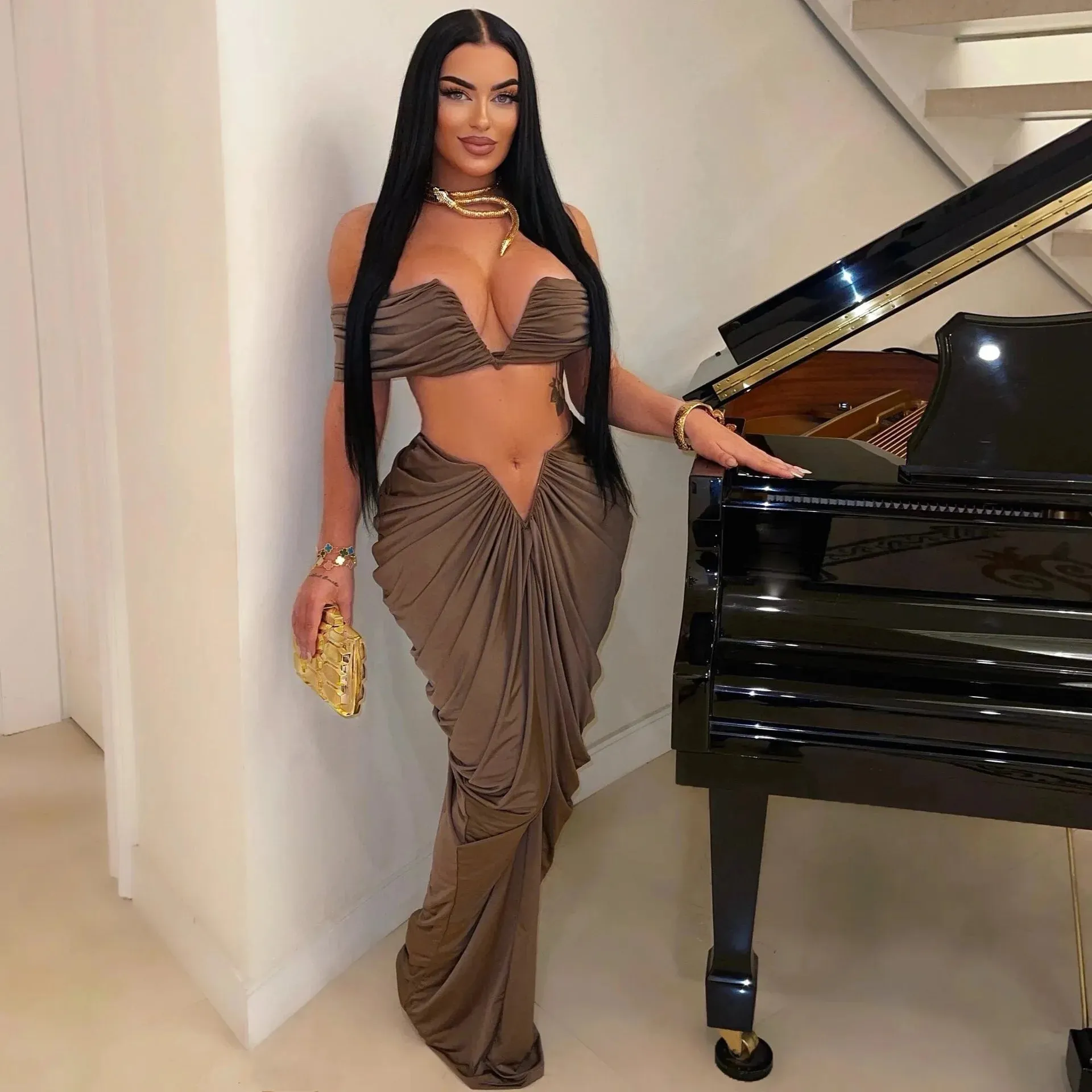 Tabitha Elegant Skirt Set