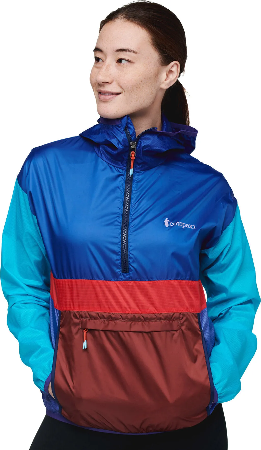 Teca Half-Zip Windbreaker - Women's|-|Coupe-vent à demi-glissière de Teca - Femme