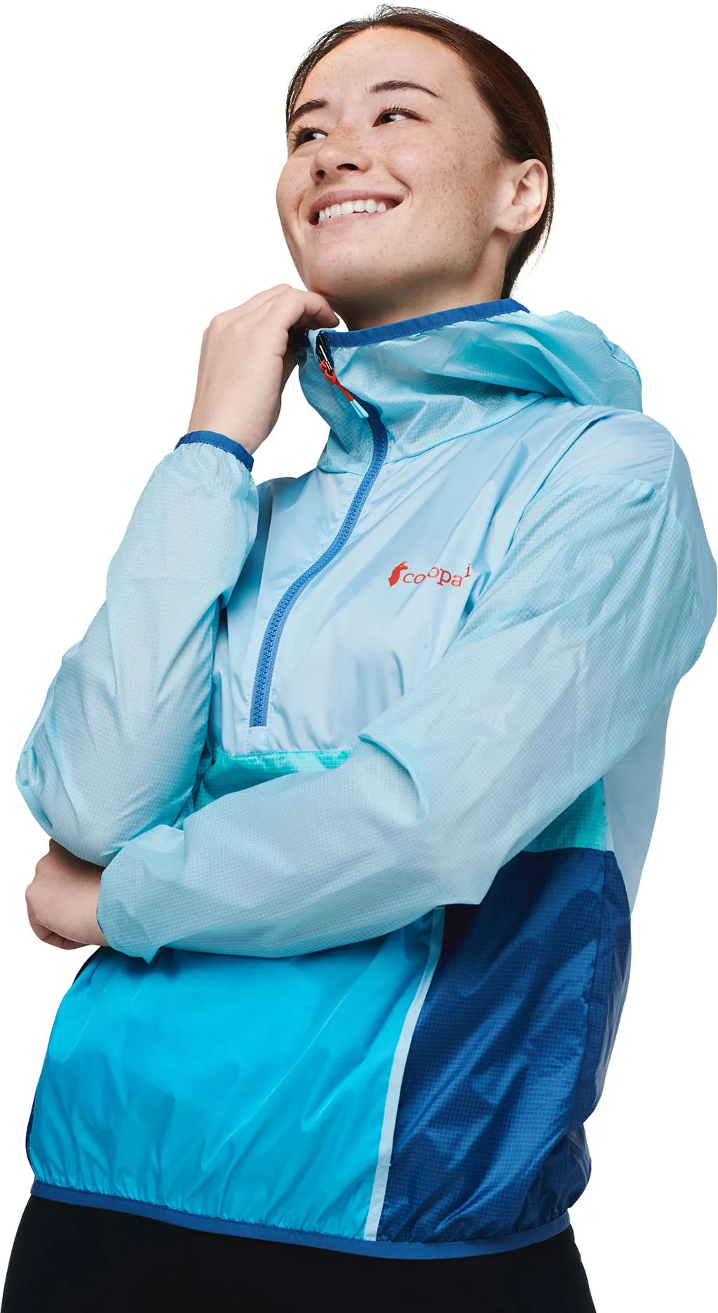 Teca Half-Zip Windbreaker - Women's|-|Coupe-vent à demi-glissière de Teca - Femme
