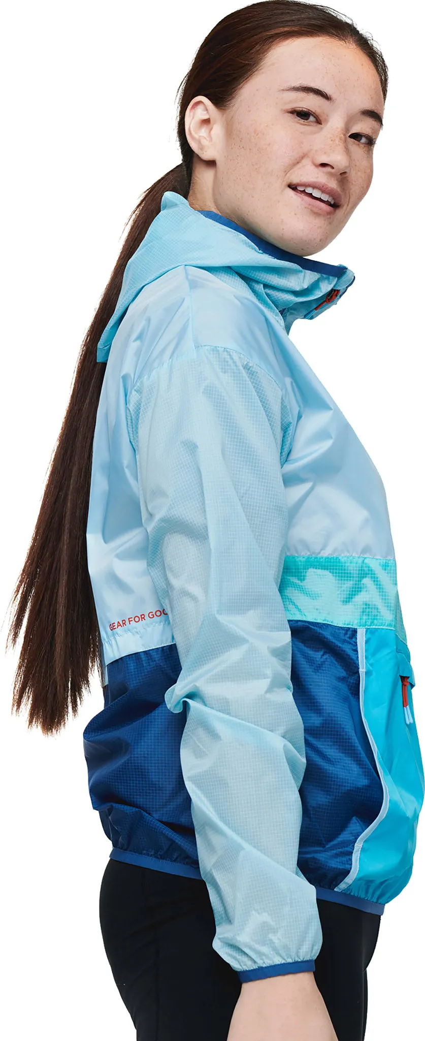 Teca Half-Zip Windbreaker - Women's|-|Coupe-vent à demi-glissière de Teca - Femme