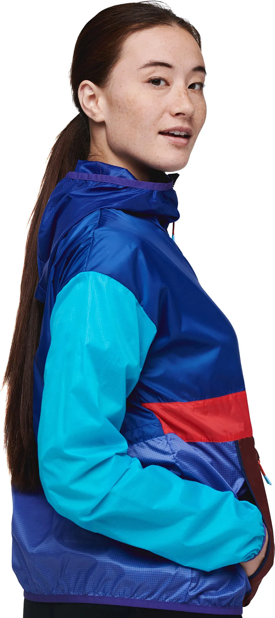 Teca Half-Zip Windbreaker - Women's|-|Coupe-vent à demi-glissière de Teca - Femme