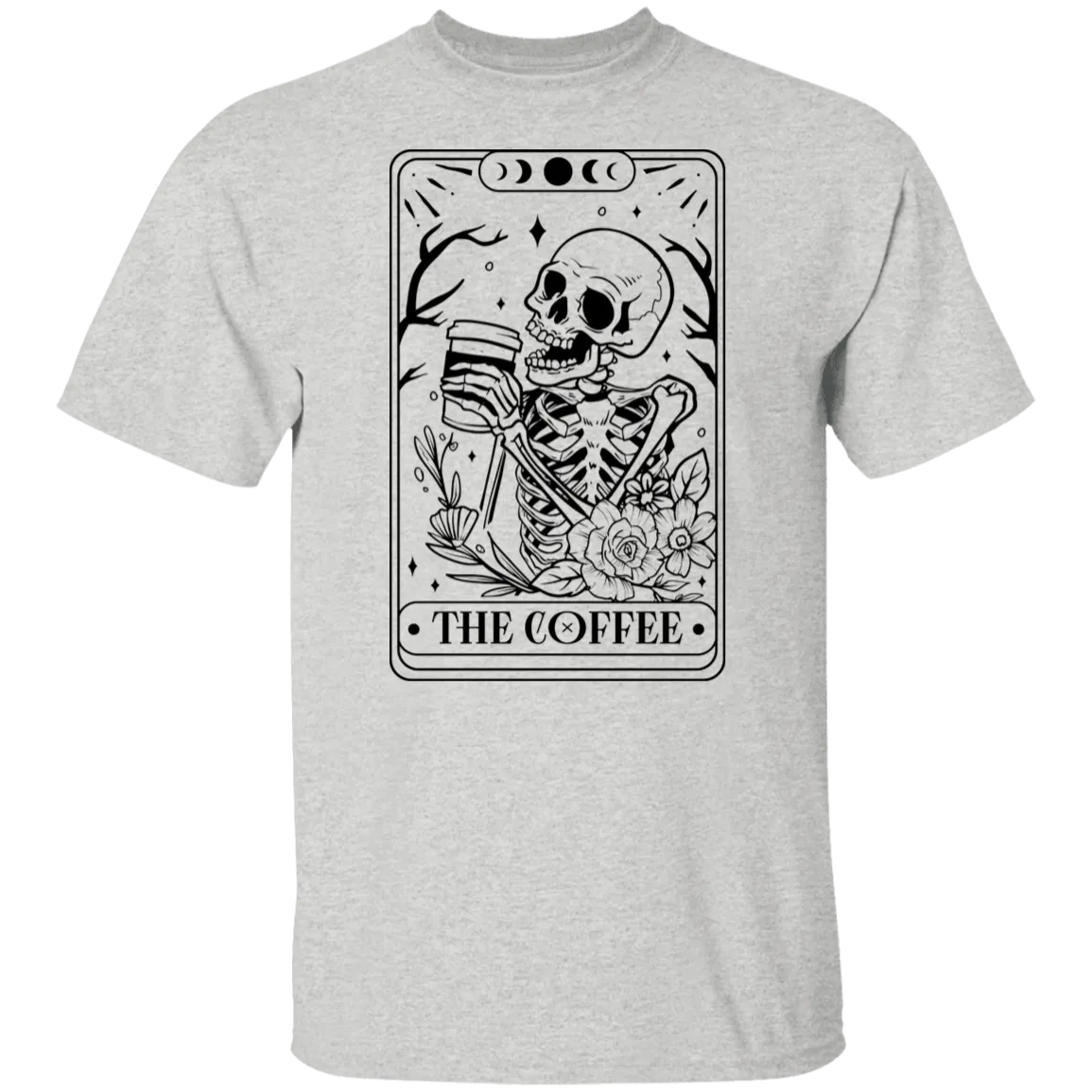 The Coffee Tarot Card T-Shirt