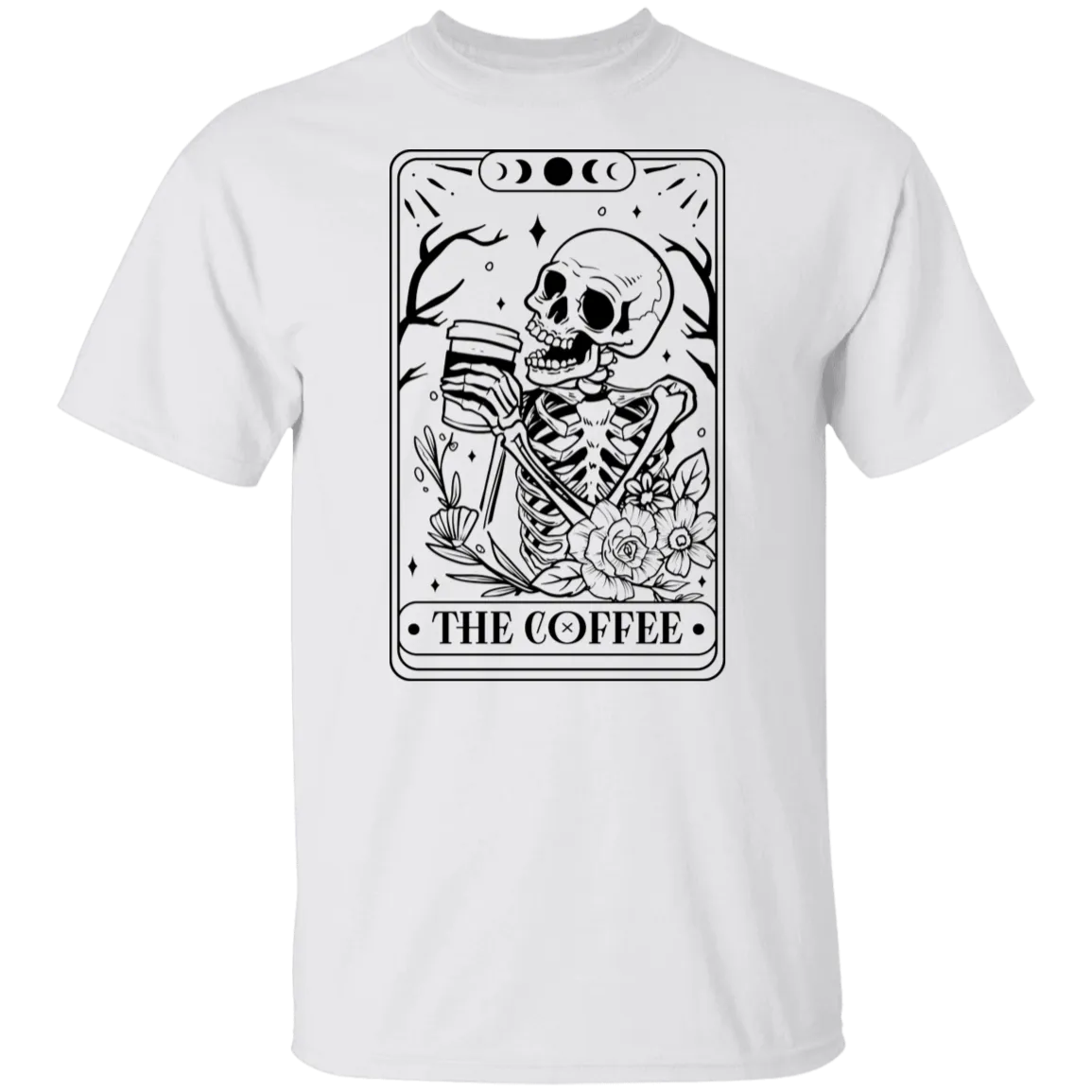 The Coffee Tarot Card T-Shirt