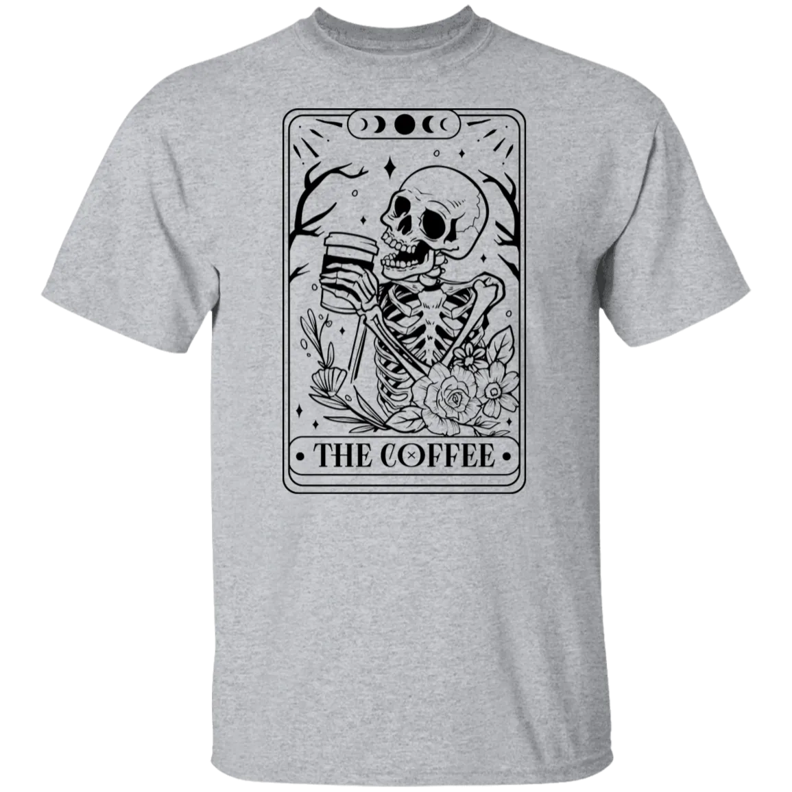 The Coffee Tarot Card T-Shirt