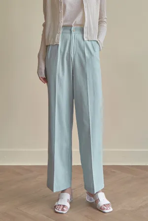 The Sebin Linen Wide Leg Trousers