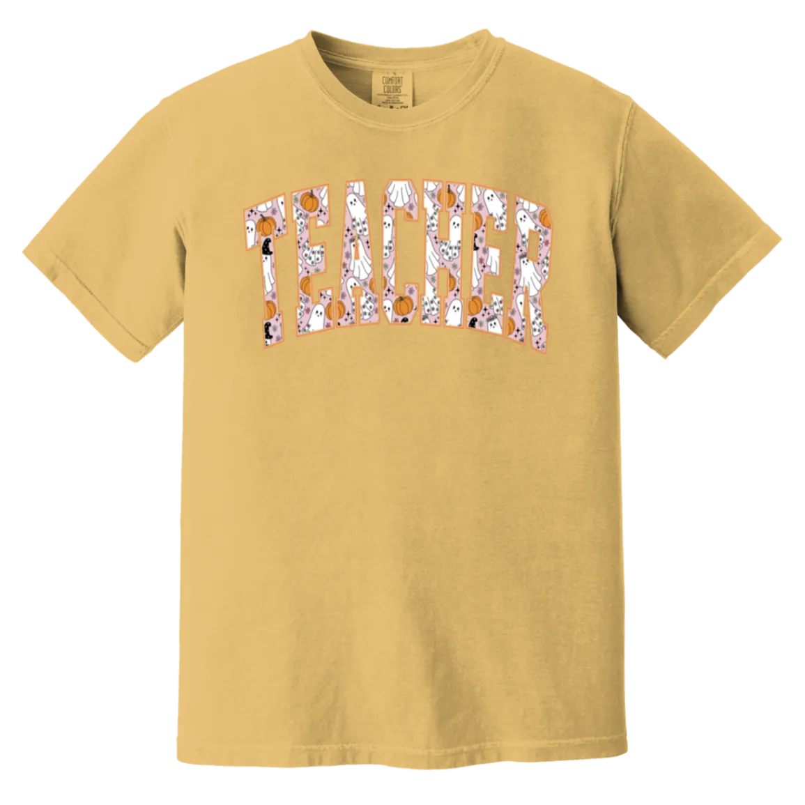 Trendy Halloween Fall T-Shirt – Perfect for Spooky Teachers!