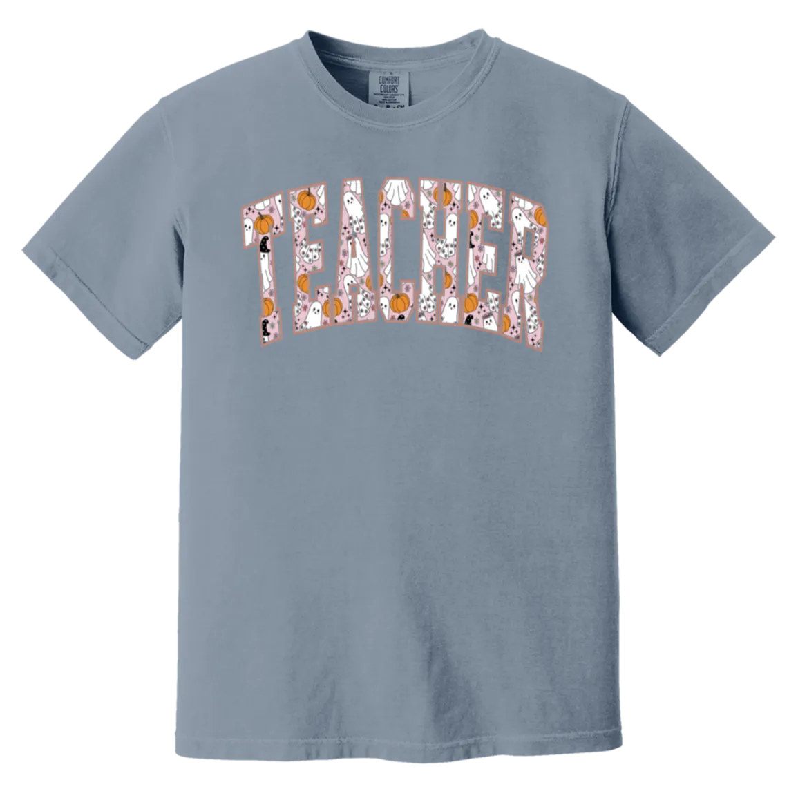 Trendy Halloween Fall T-Shirt – Perfect for Spooky Teachers!