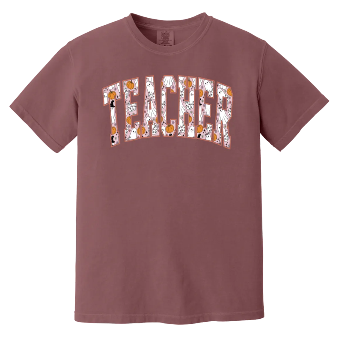 Trendy Halloween Fall T-Shirt – Perfect for Spooky Teachers!