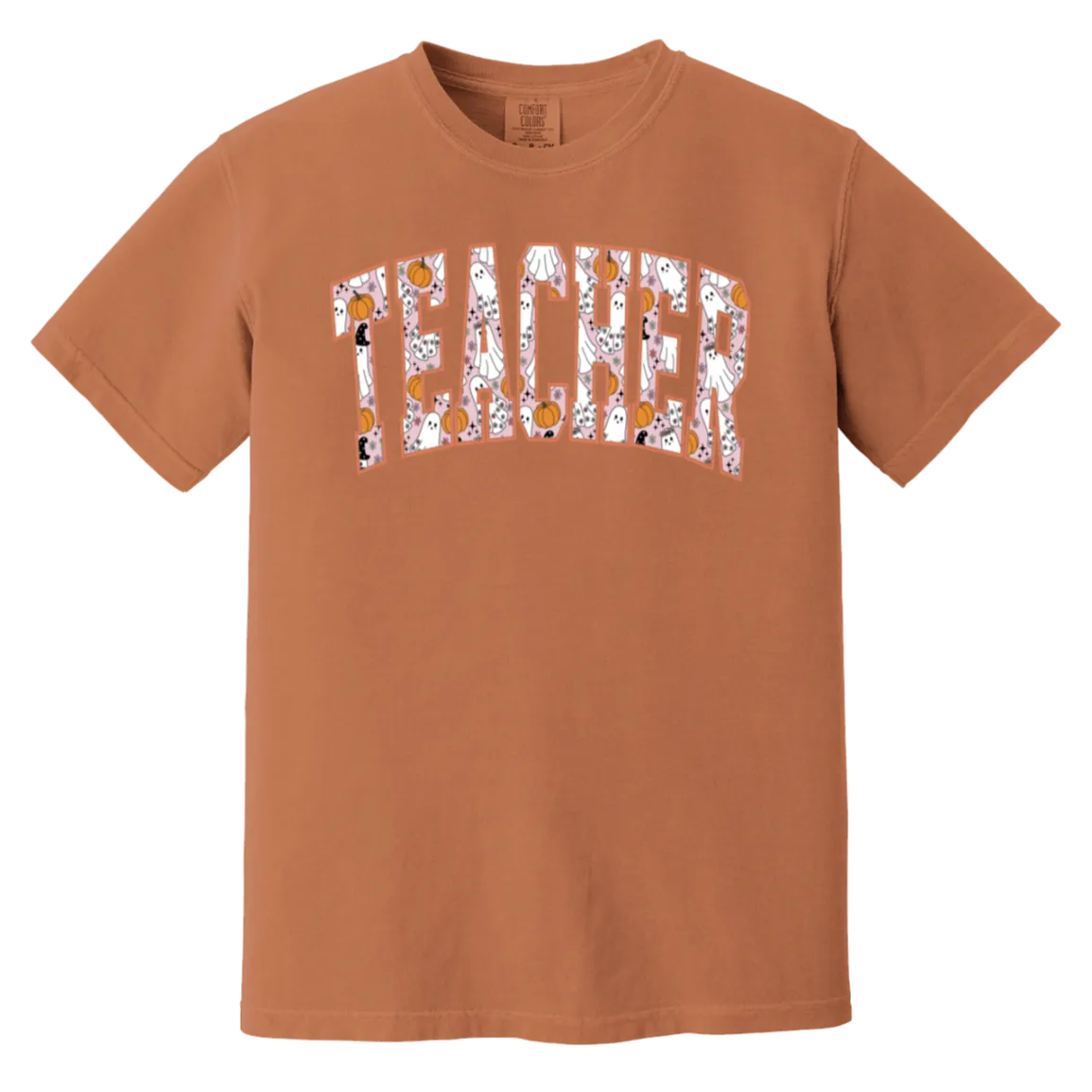 Trendy Halloween Fall T-Shirt – Perfect for Spooky Teachers!
