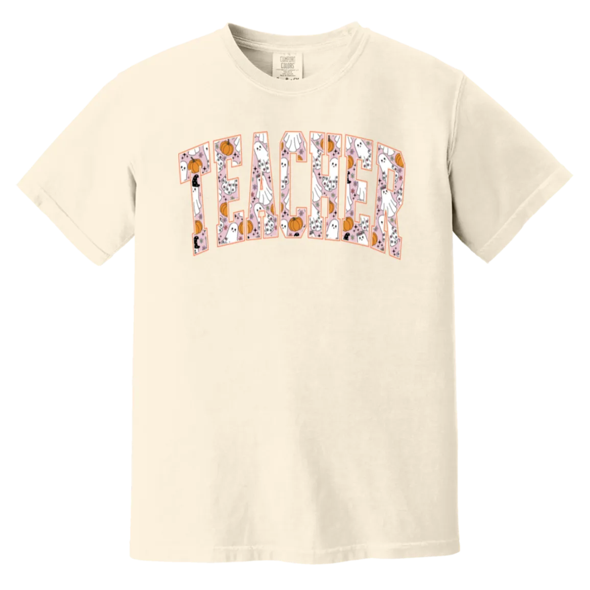 Trendy Halloween Fall T-Shirt – Perfect for Spooky Teachers!