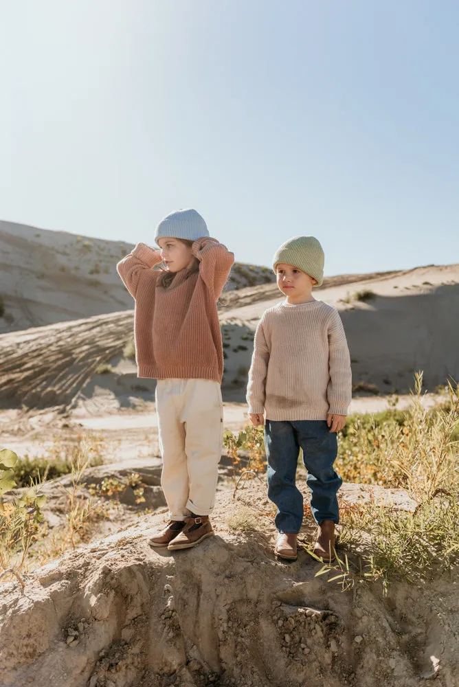 Trousers - Natural denim