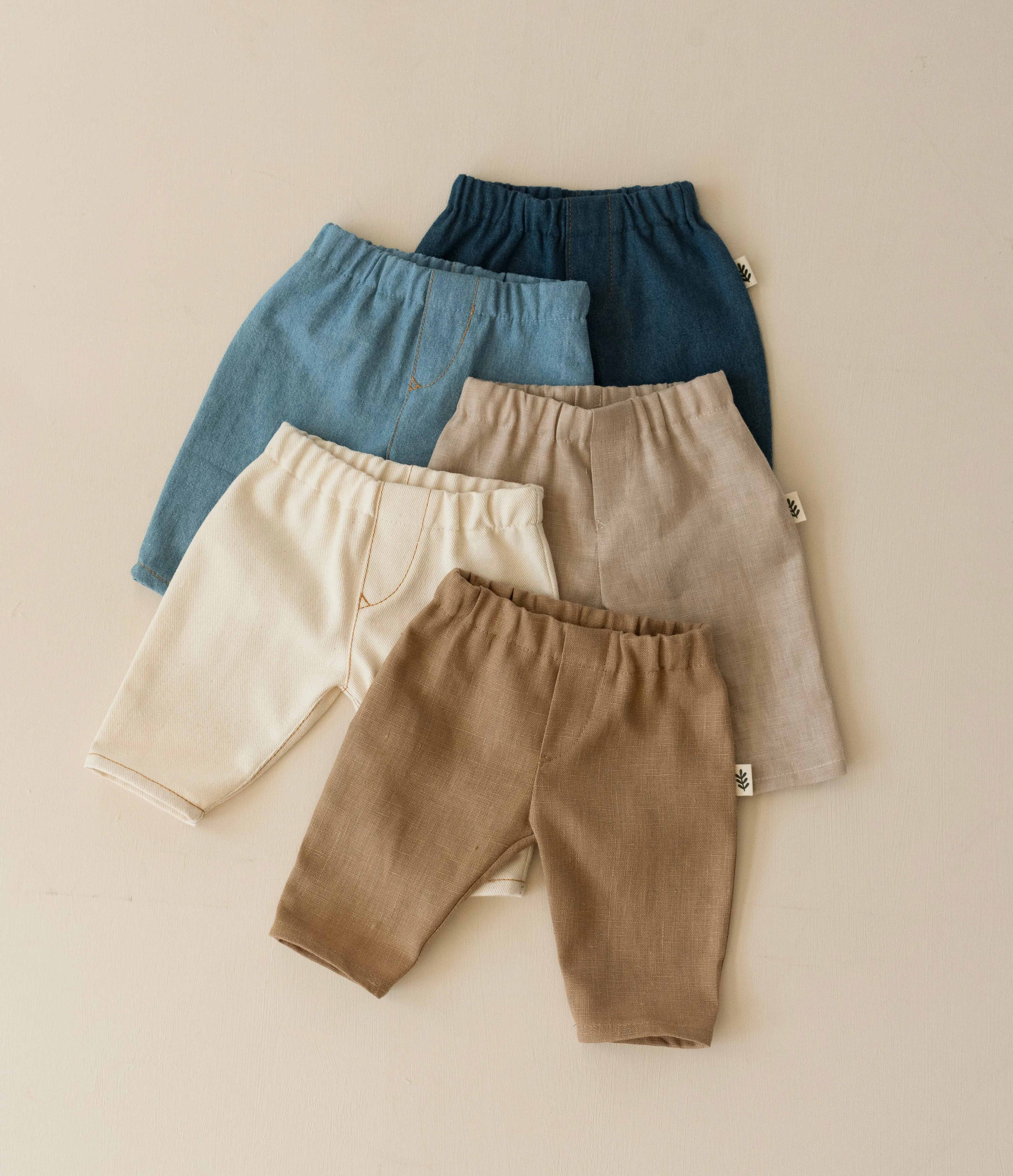 Trousers - Natural denim