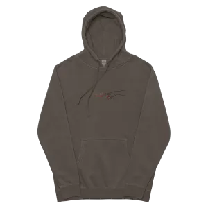 Unisex pigment-dyed hoodie