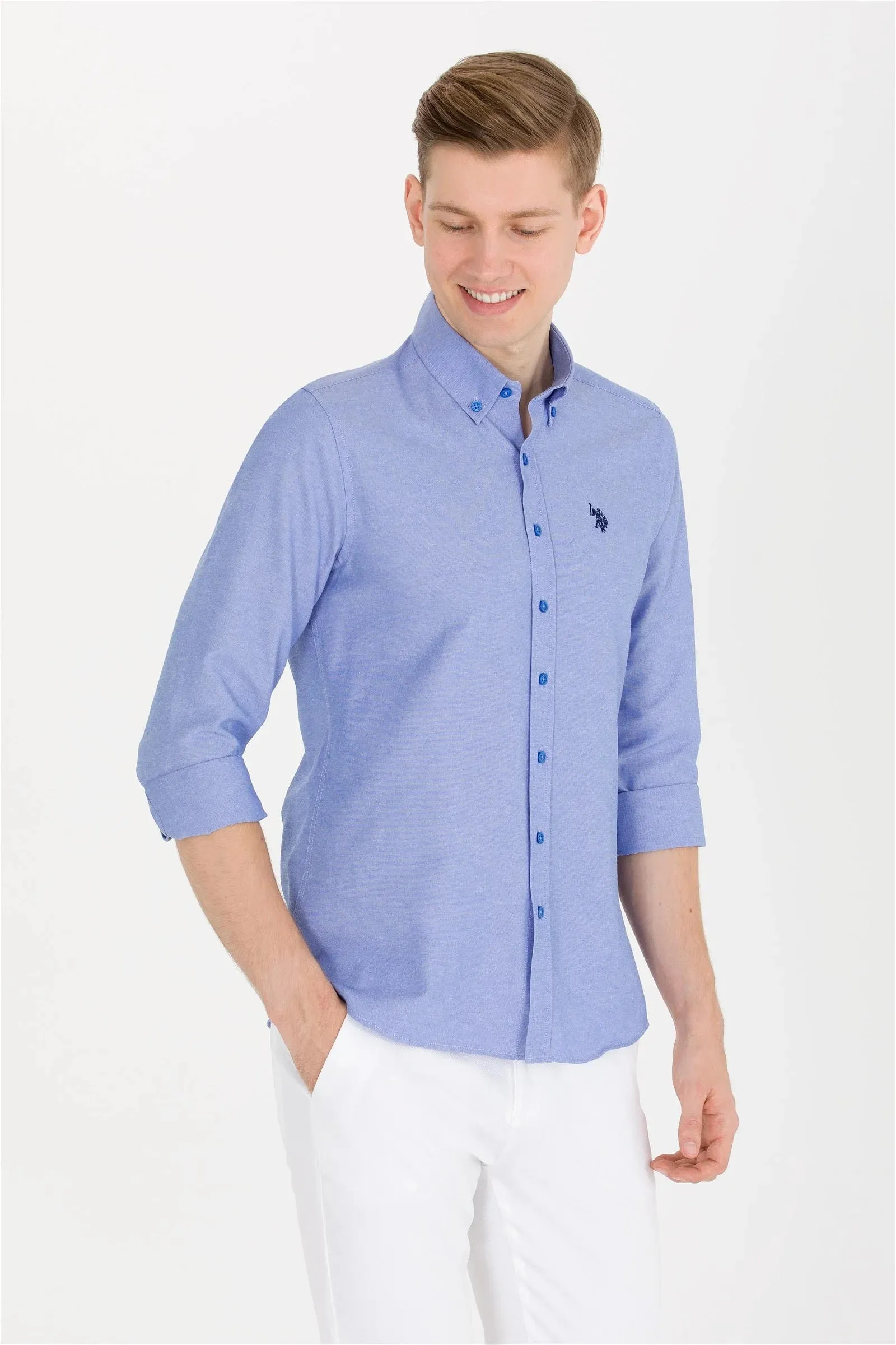USPA |  MEN'S LONG SLEEVE BASIC SHIRT