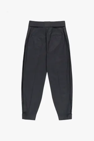 Utility Tapered Trouser - Black