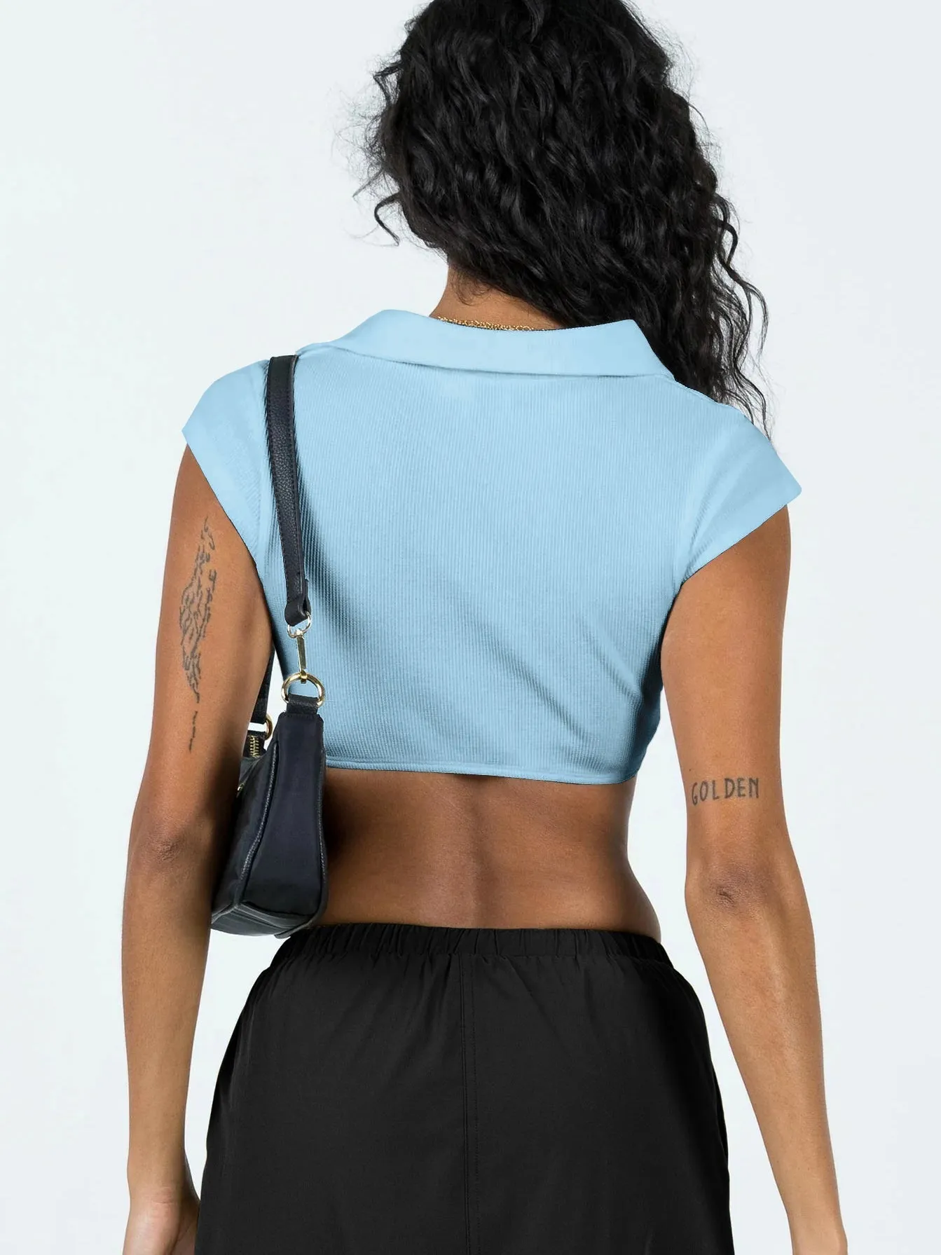 Vickee Bralette Top - Blue