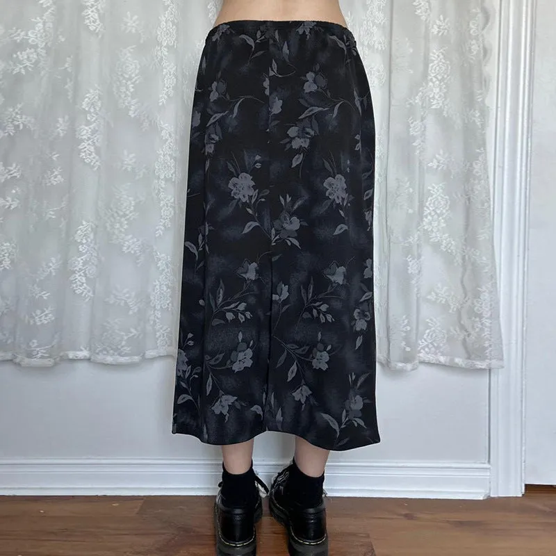 vintage graphic elegant skirt