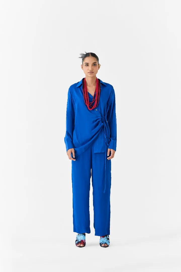 Violet Shirt and Pants Set