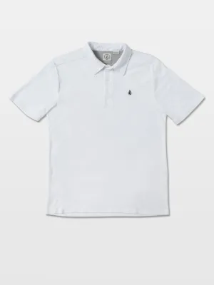 Volcom Kids Banger S/S Polo WHT