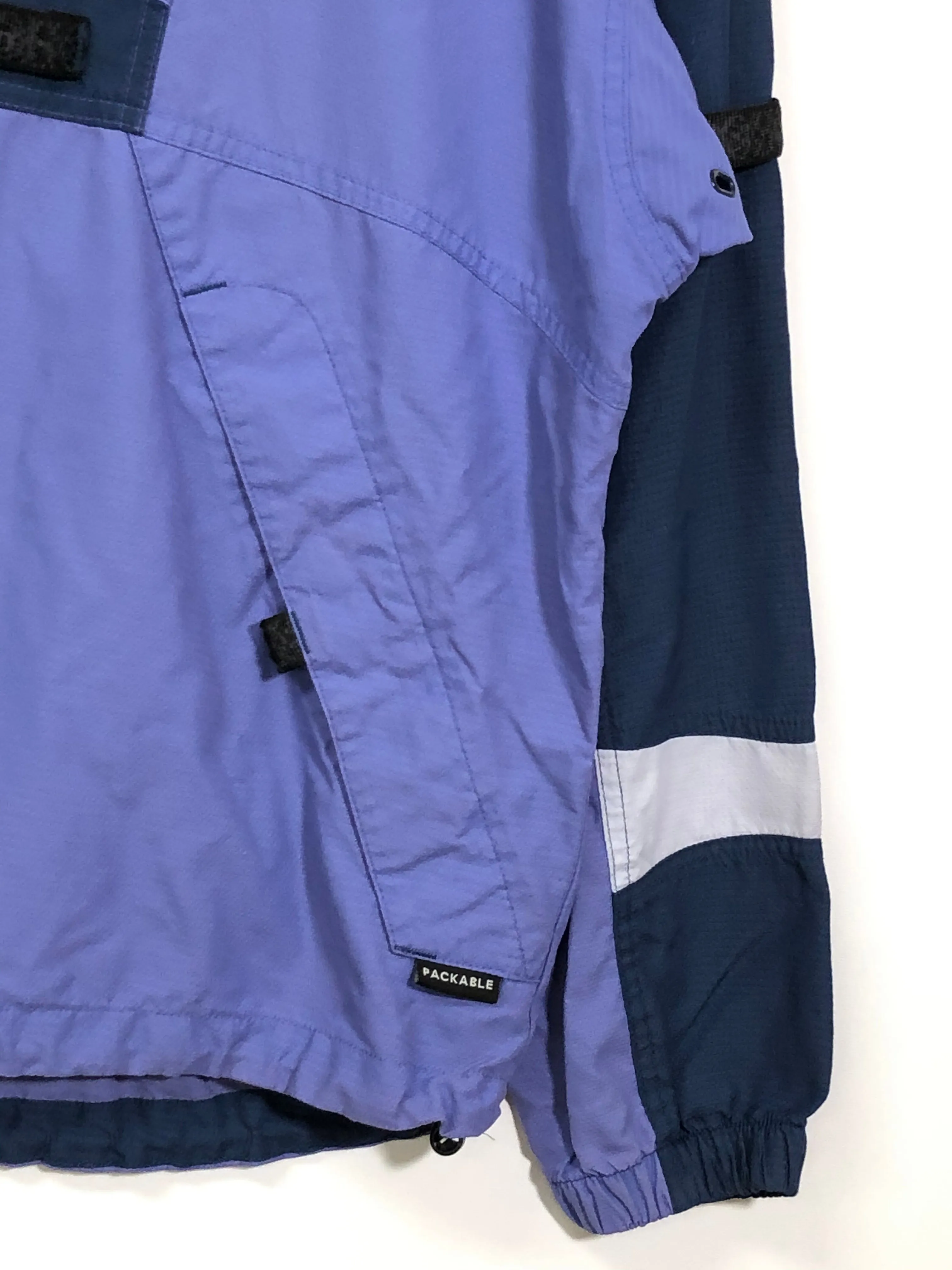 VTG Columbia 1/4 Zip Windbreaker (M)