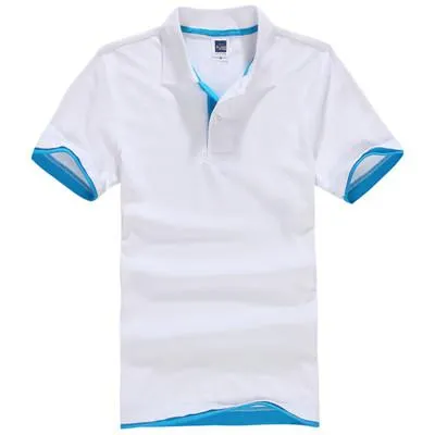West Louis™ Designer Solid Cotton Polo Shirt [ 15 Colors ]