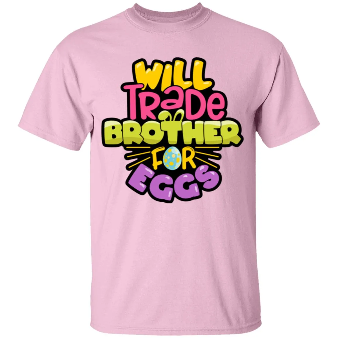 Will Trade Brother for Eggs Youth 5.3 oz 100% Cotton T-Shirt