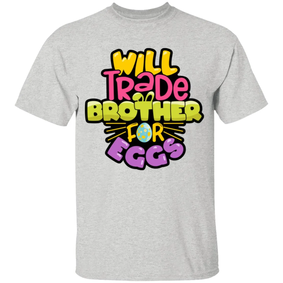 Will Trade Brother for Eggs Youth 5.3 oz 100% Cotton T-Shirt