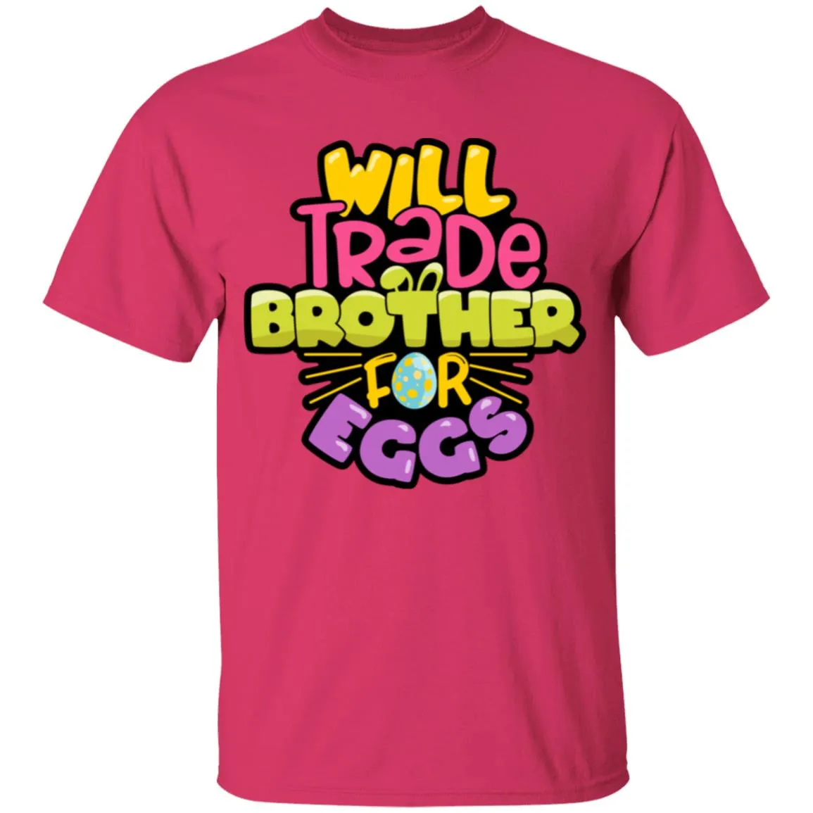 Will Trade Brother for Eggs Youth 5.3 oz 100% Cotton T-Shirt