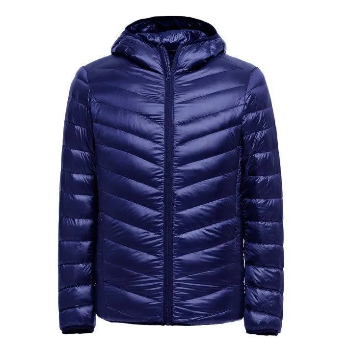 Winter Duck Down Jacket Ultra light Men 90% Coat Waterproof Down Parkas Fashion mens Outerwear coat 5011