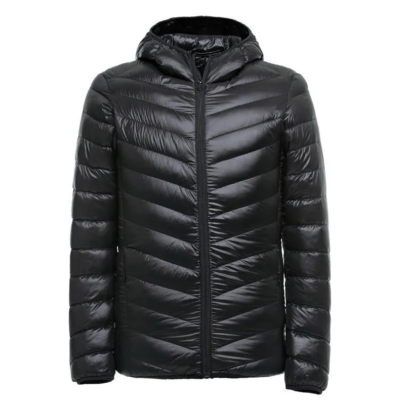 Winter Duck Down Jacket Ultra light Men 90% Coat Waterproof Down Parkas Fashion mens Outerwear coat 5011