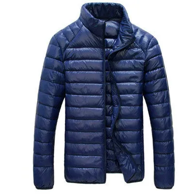 Winter Duck Down Jacket Ultra light Men 90% Coat Waterproof Down Parkas Fashion mens Outerwear coat 5011