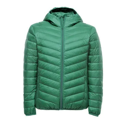 Winter Duck Down Jacket Ultra light Men 90% Coat Waterproof Down Parkas Fashion mens Outerwear coat 5011